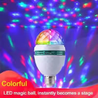 Progressive - Disco DJ Party LED Light Bulb (Multi-Colour) Media, Music & Books - Modern and Trendy - DSZ Discount Store